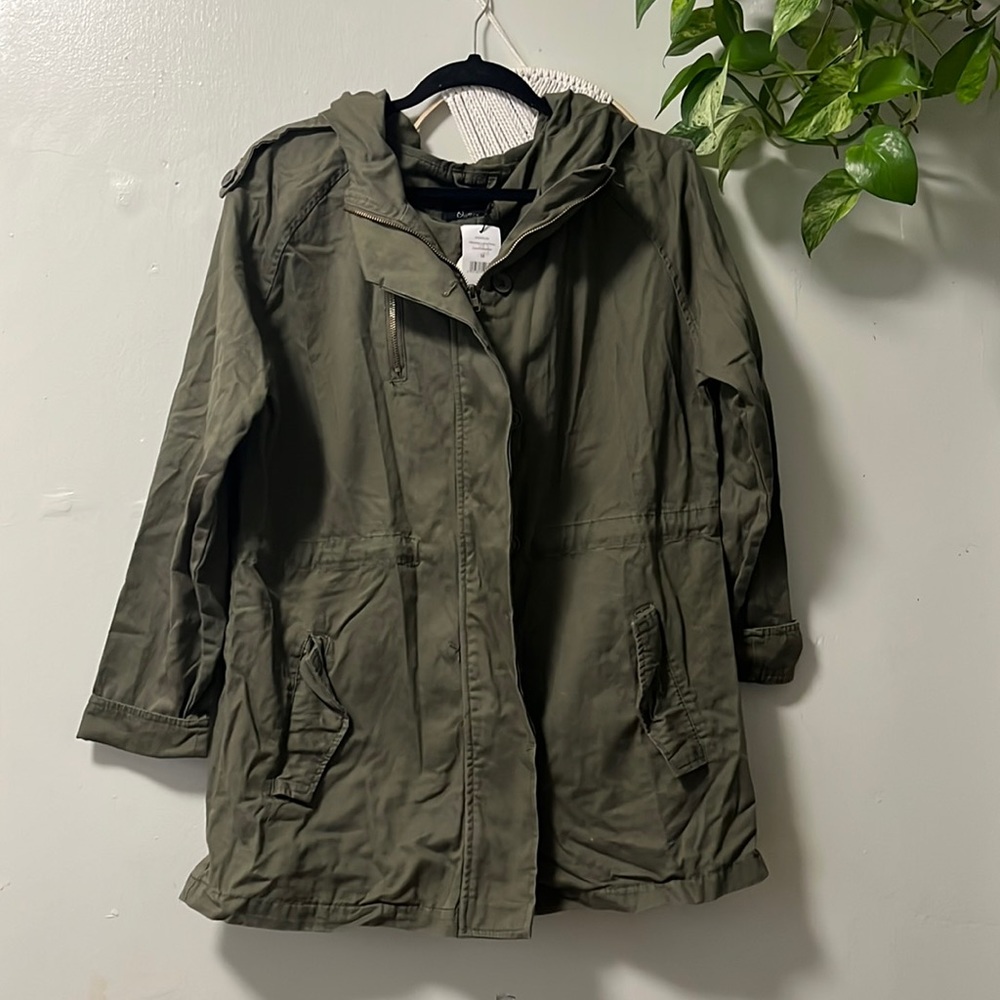 Unlined hooded parka